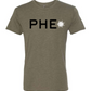PHE Logo T-Shirt Front and Back